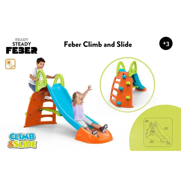 ⁦מתקן חצר לילדים מגלשת מים טיפוס ופעילות⁩ – תמונה ⁦4⁩